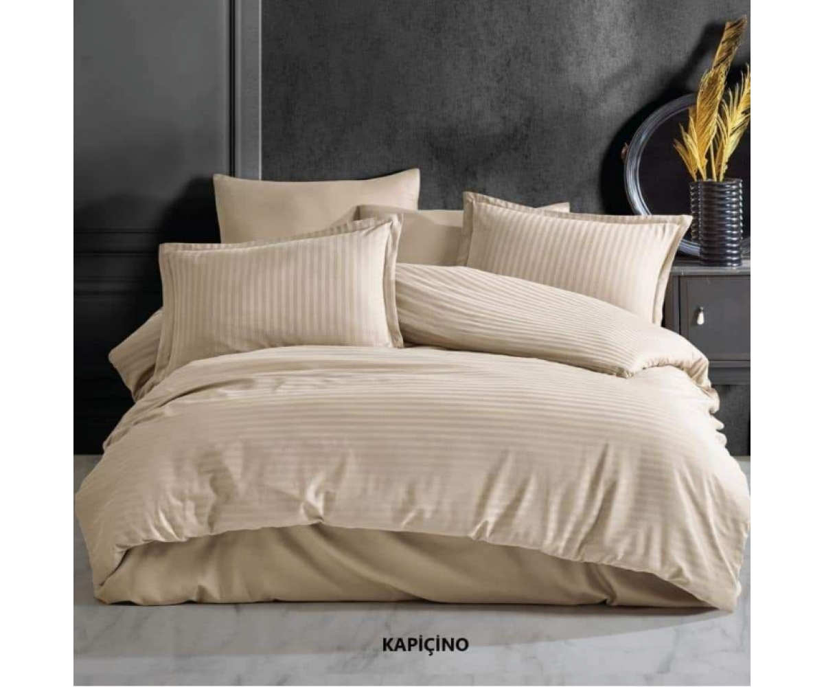 Kapiçino Eco Saten Nevresim Takımı